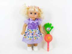 14"Doll W/M & Rock Bell toys