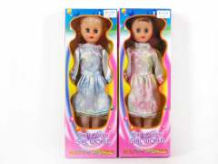 16"Girl W/L_IC(2C) toys