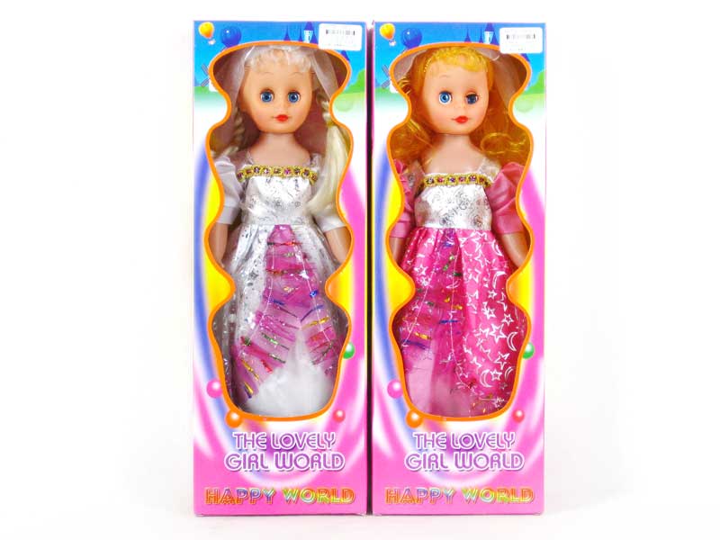 16"Girl W/L_IC(2C) toys