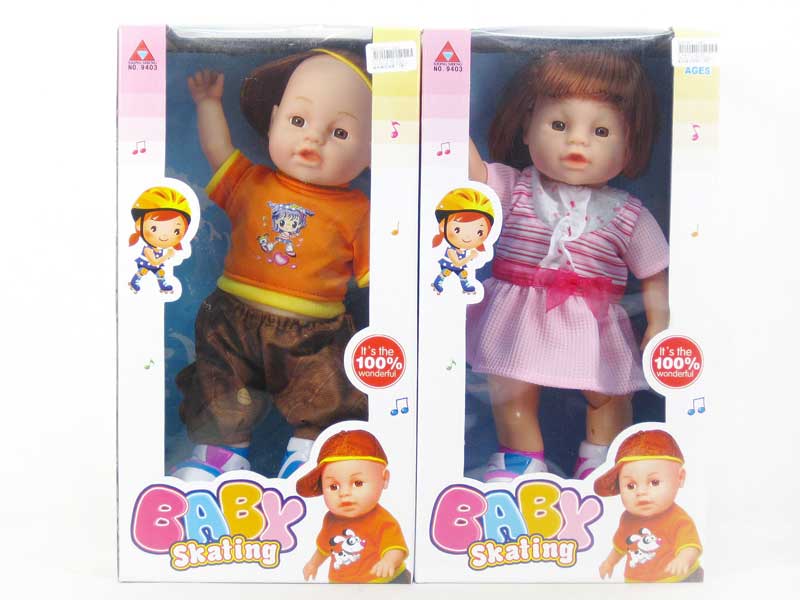 B/O Skating Doll(2S) toys