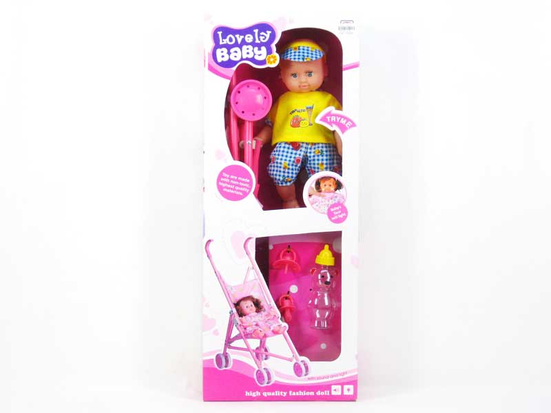 Doll W/L_S & Go-cart toys