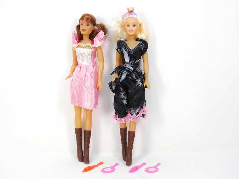 18"Doll Set W/IC(4S) toys