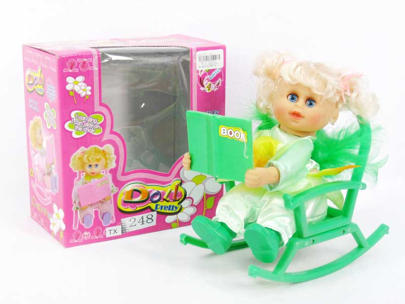 B/O Rocking Chair Dolls W/L toys