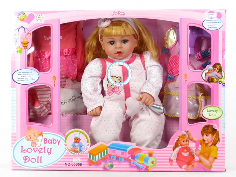 18"Doll Set W/IC toys