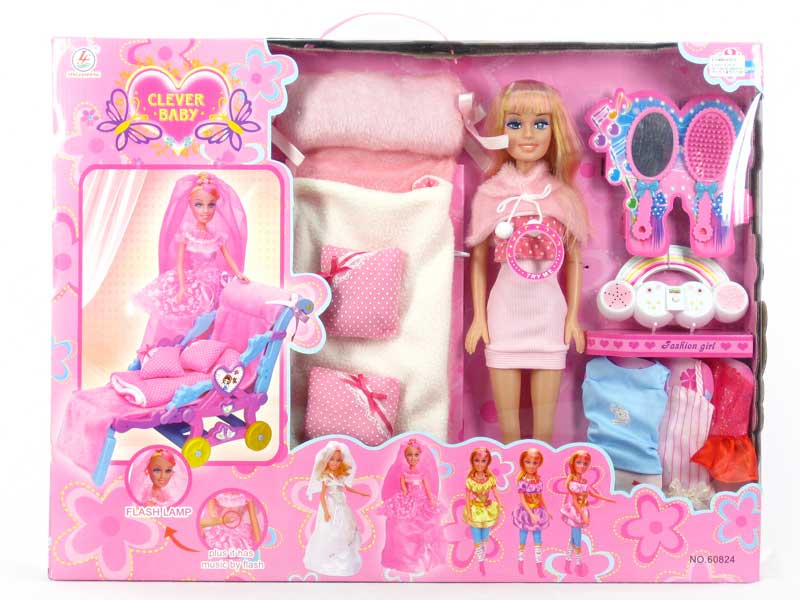 18"Doll Set W/L_M toys