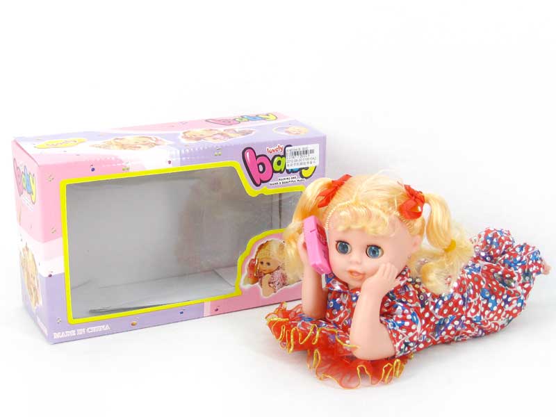 B/O Telephone Sleep Child W/M toys