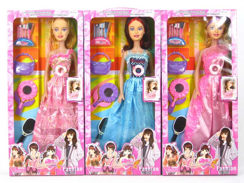 22"Doll Set W/L_M(3S) toys