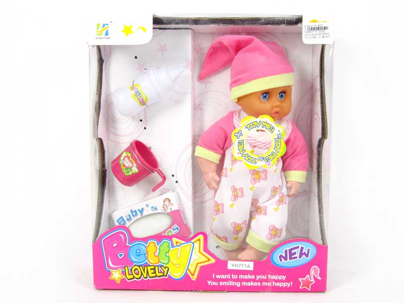 12"Doll Set W/IC toys