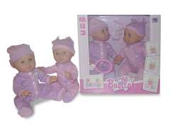 14"Doll Set W/IC(2S) toys