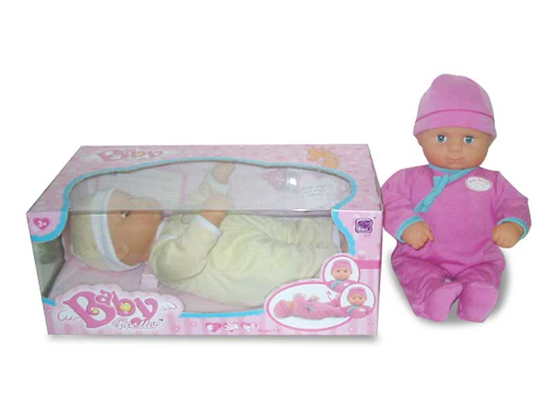 14"Doll Set W/IC(2C) toys