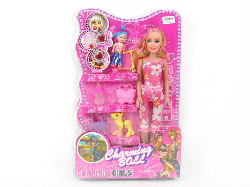18"Doll Set W/L_IC toys