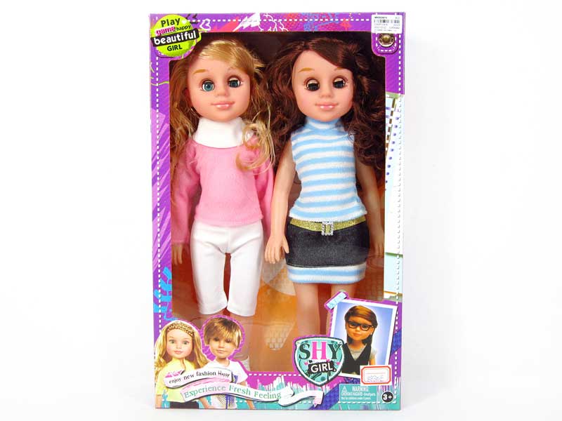 18"Doll W/M(2in1) toys