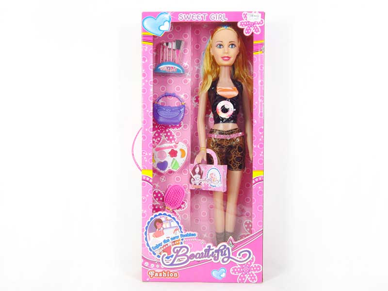 24"Doll Set W/L_M(3S) toys
