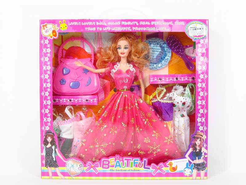11.5"Doll Set W/IC toys