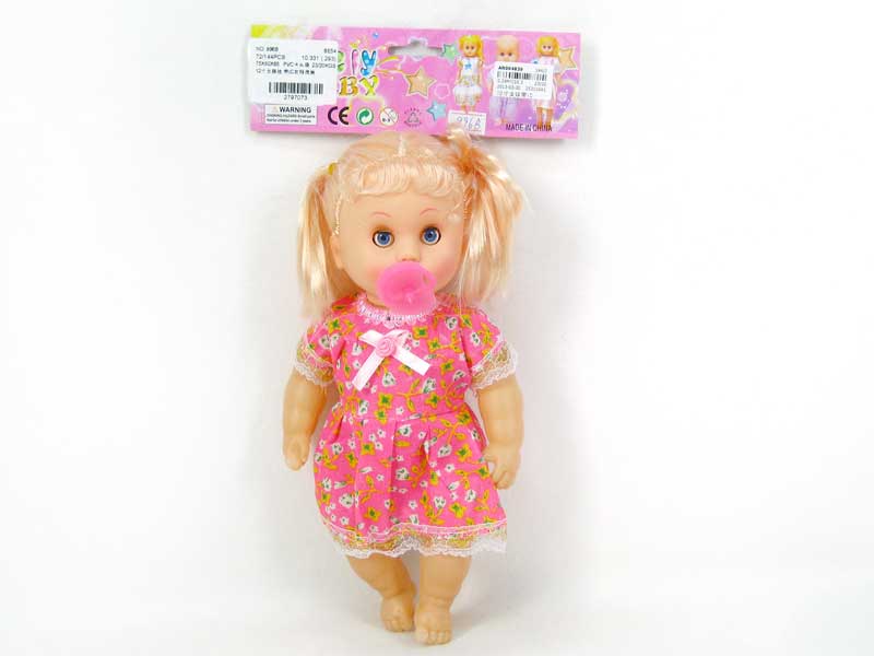 12＂Moppet W/IC toys