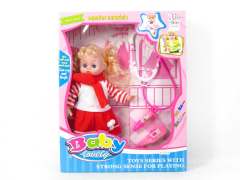 14 inch Doll Set W/IC toys