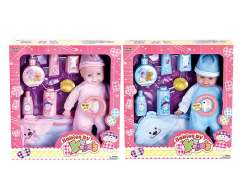 14inch Doll Set W/IC(2S2C) toys
