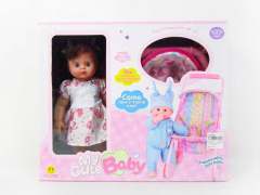 12inch Doll Set W/IC(2C) toys