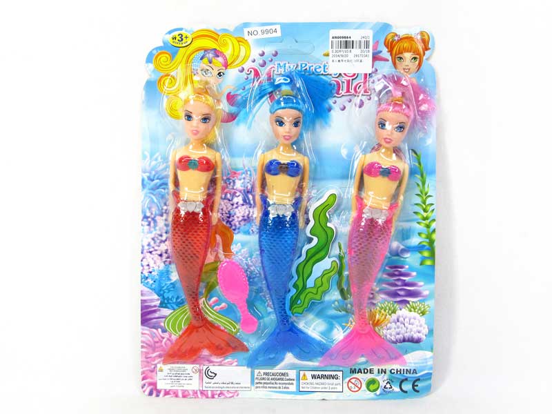 Mermaid W/L(3in1) toys