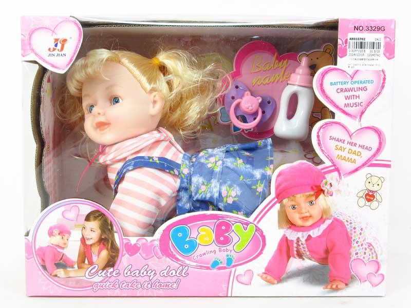 11.5inch B/O Climb Doll W/S toys