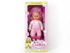 16inch Doll W/IC & Go-Cart(2S) toys