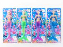 11.5inch Mermaid Set W/L_M(4C) toys