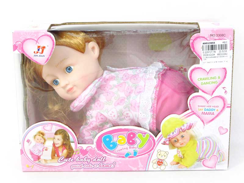10inch B/O Doll W/S(2S) toys