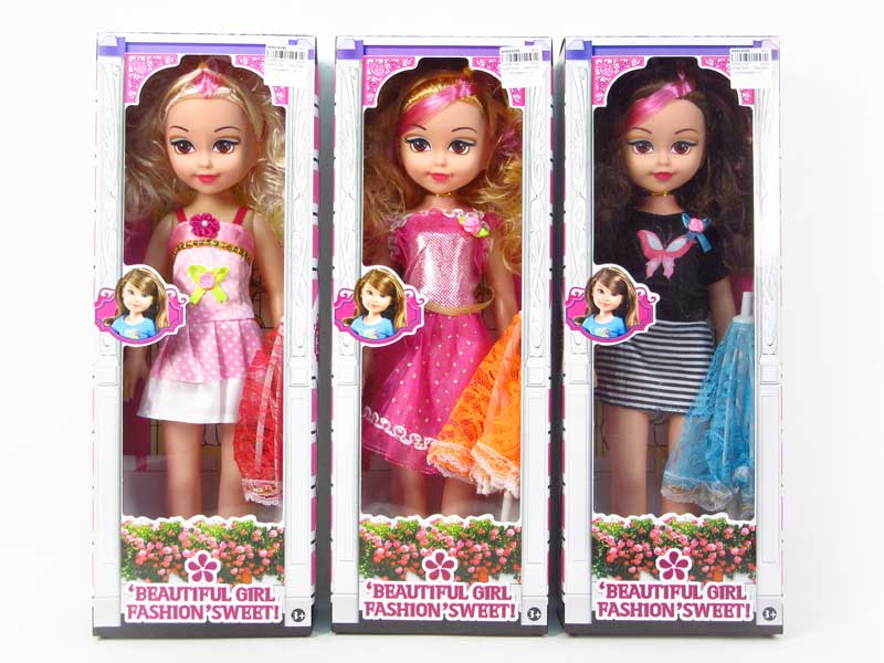 18inch Doll Set W/IC(3S) toys