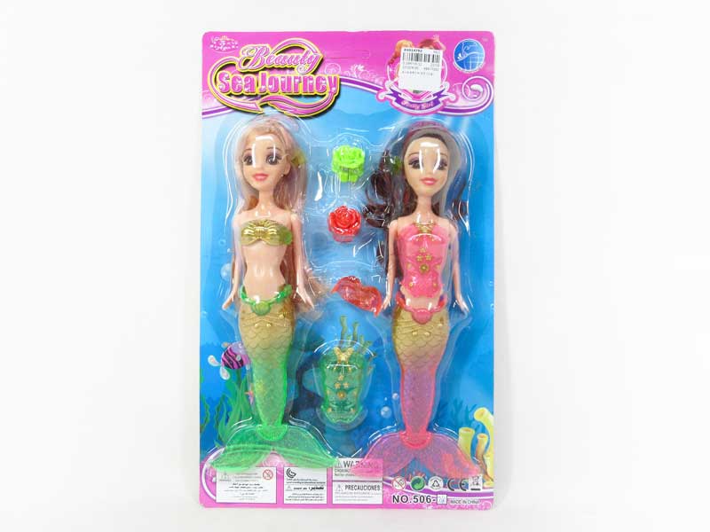 Mermaid Set W/L_M(2in1) toys