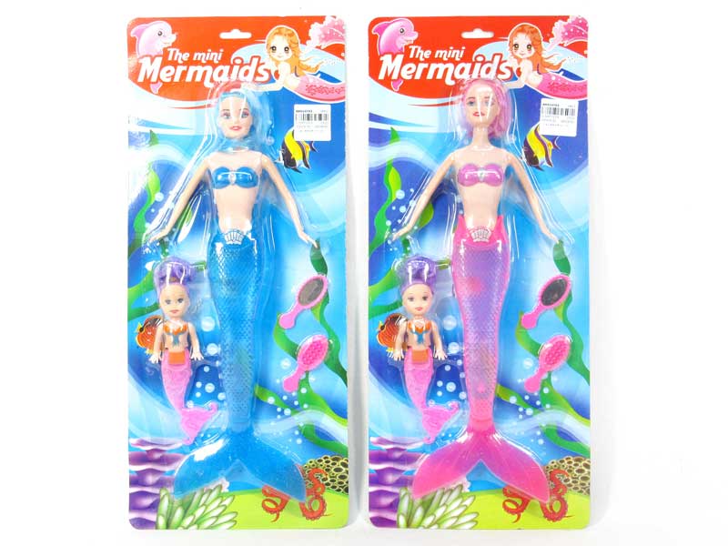 11inch Mermaid Set W/L(3C) toys