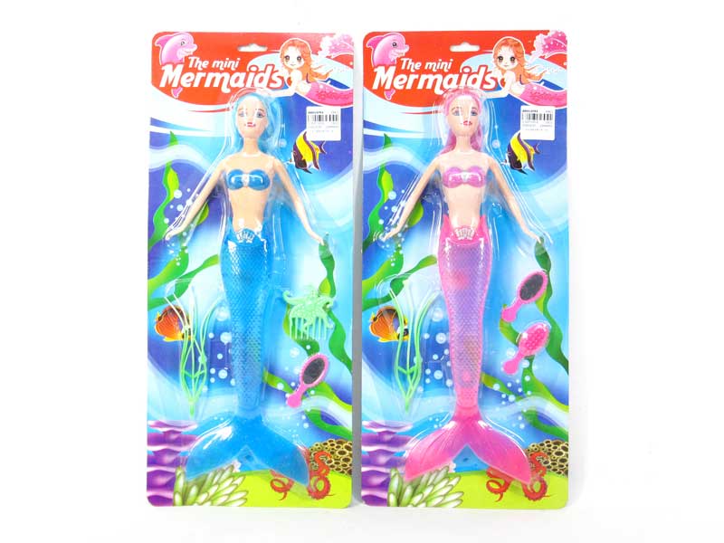 11inch Mermaid Set W/L(3C) toys