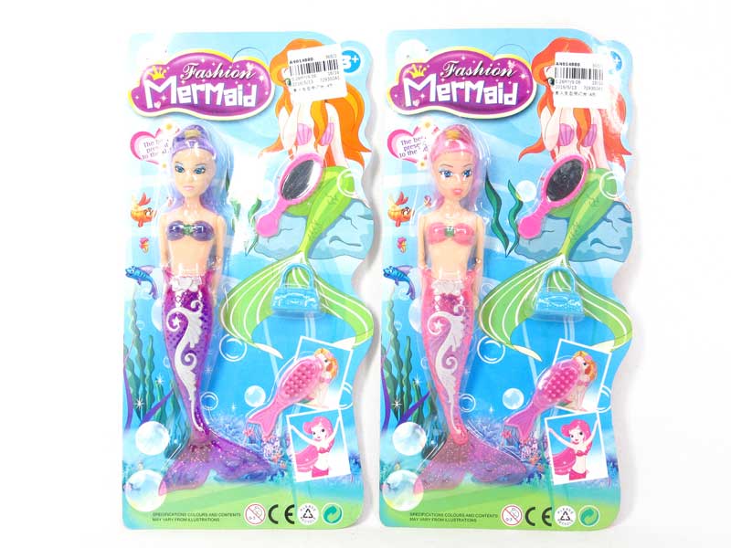 Mermaid Set W/L(4C) toys