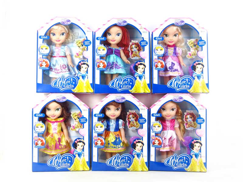 14inch Doll Set W/M(6S) toys