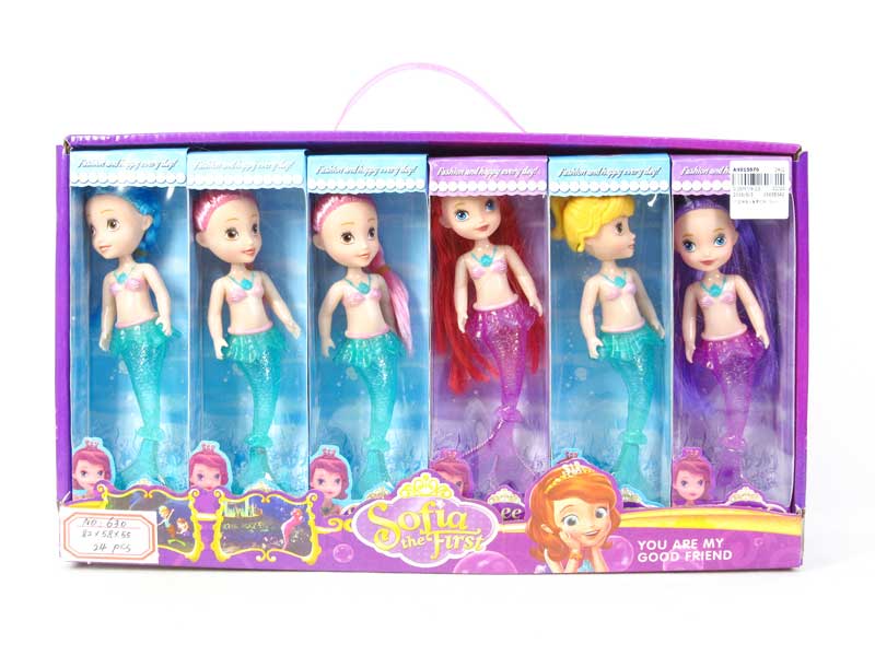 7inch Mermaid W/L(12pcs) toys