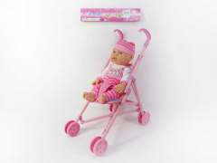 12inch Brow Moppet W/IC & Go-Cart