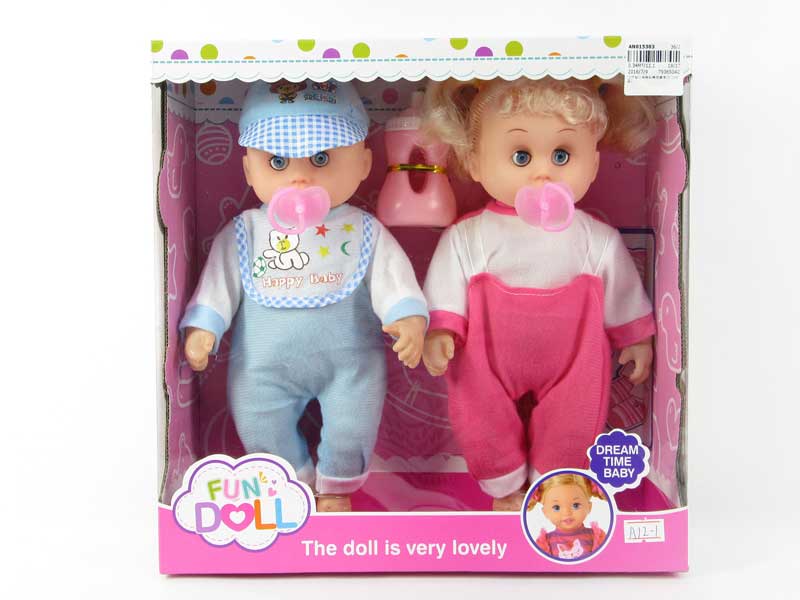 12inch Doll W/IC（2in1） toys