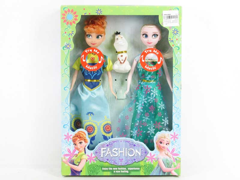 11.5inch Doll Set W/M(2in1) toys