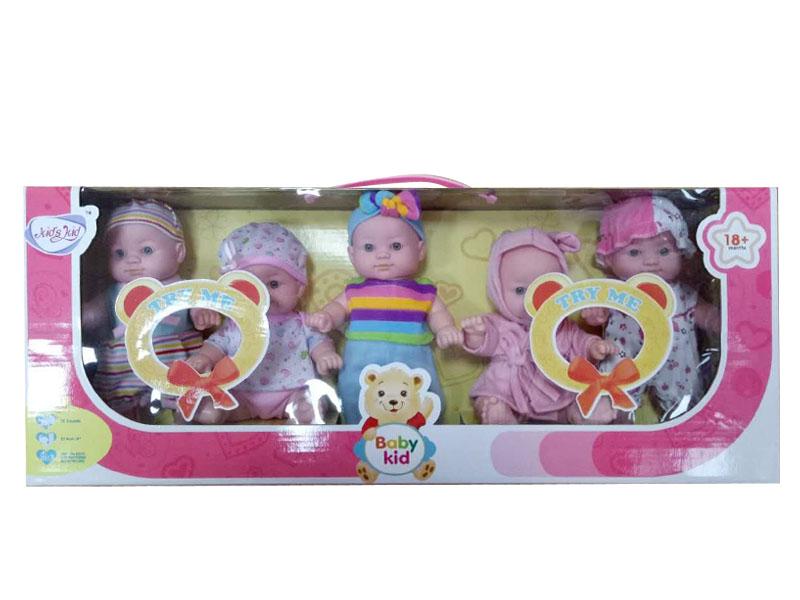 9inch Doll W/S(5in1) toys