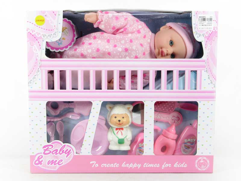 14inch Sleep Child Set W/M toys