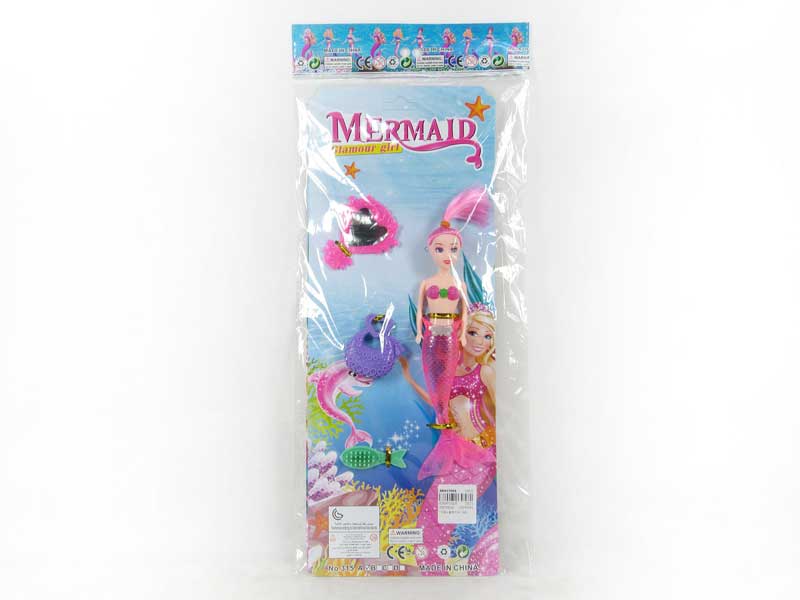7inch Mermaid W/L(4C) toys