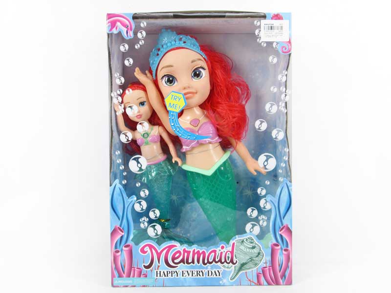 14inch Mermaid W/L & 9inch Mermaid W/L(2in1) toys