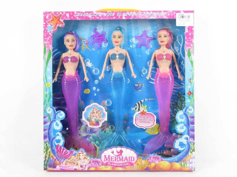 11.5inch Mermaid  W/L(3in1) toys