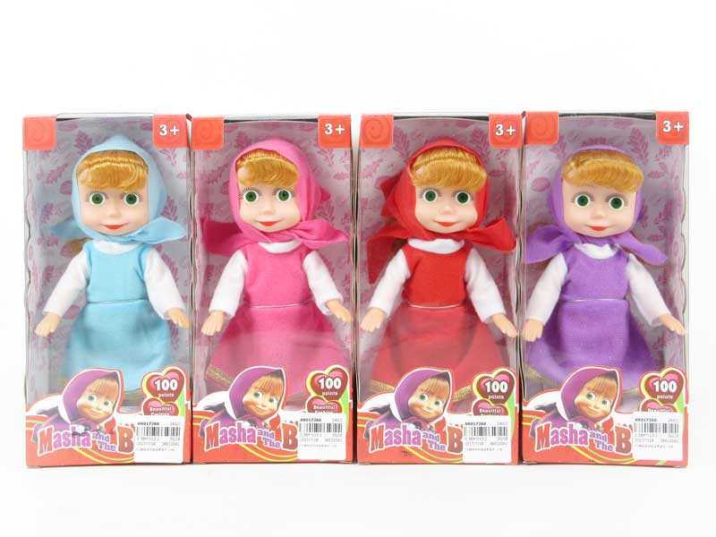 9inch Doll W/M(4C) toys