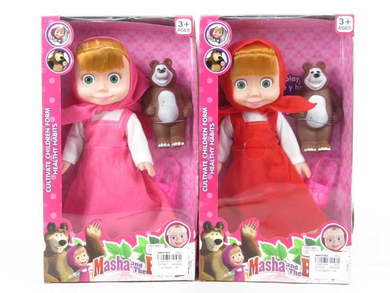 10inch Doll Set W/IC(2S) toys