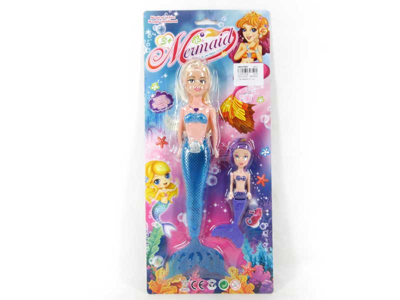 9inch Mermaid Set W/L(3C) toys