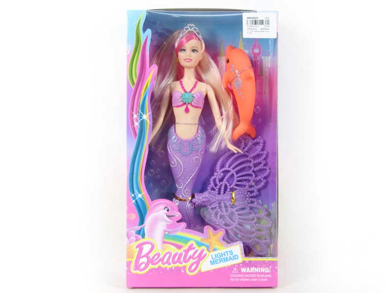 11.5inch Mermaid Set W/L_M(2C) toys