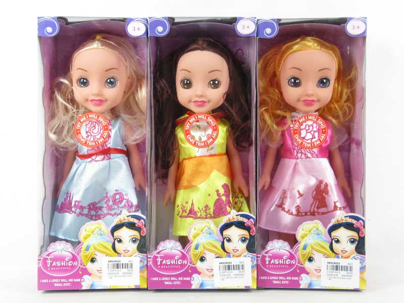 10inch Doll W/L_M(6S) toys