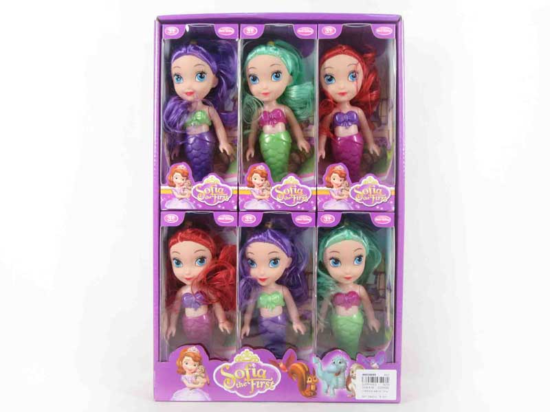 6inch Mermaid W/L（6in1） toys