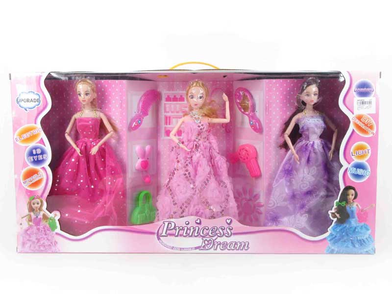 B/O universal Doll W/L_M(3in1) toys