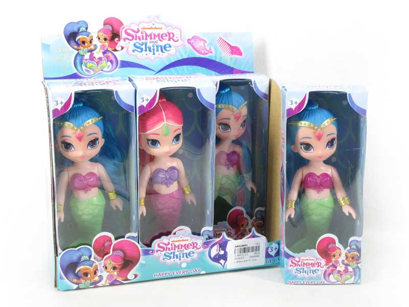 6inch Mermaid W/L(6in1) toys